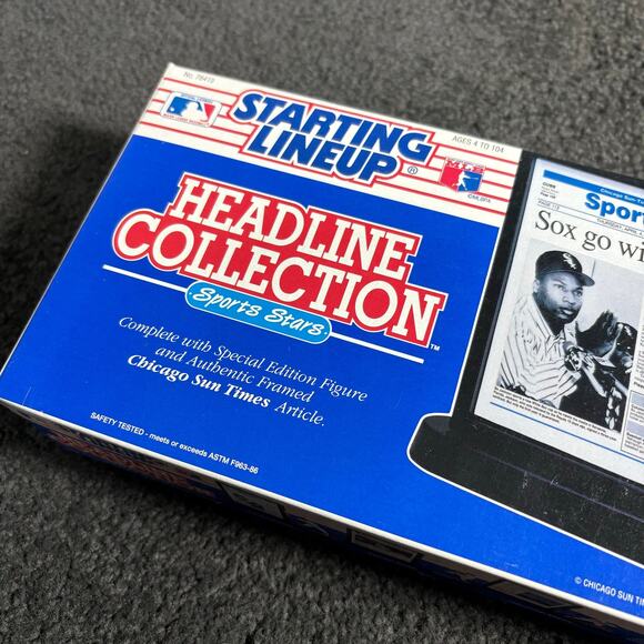 Bo Jackson Chicago White Sox Starting Lineup Headline Collection - Vintage NIB - Picture 3 of 8